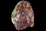 Polished, Brecciated Pink Opal Section - Western Australia #96307-1